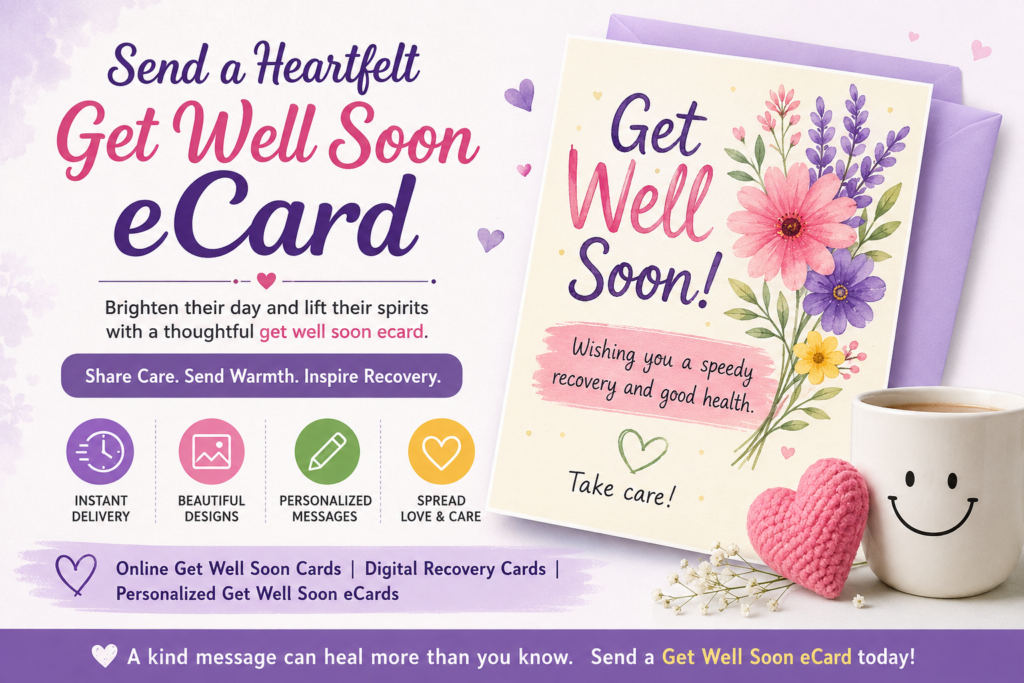 get well soon cards