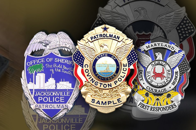 customizable police badge
