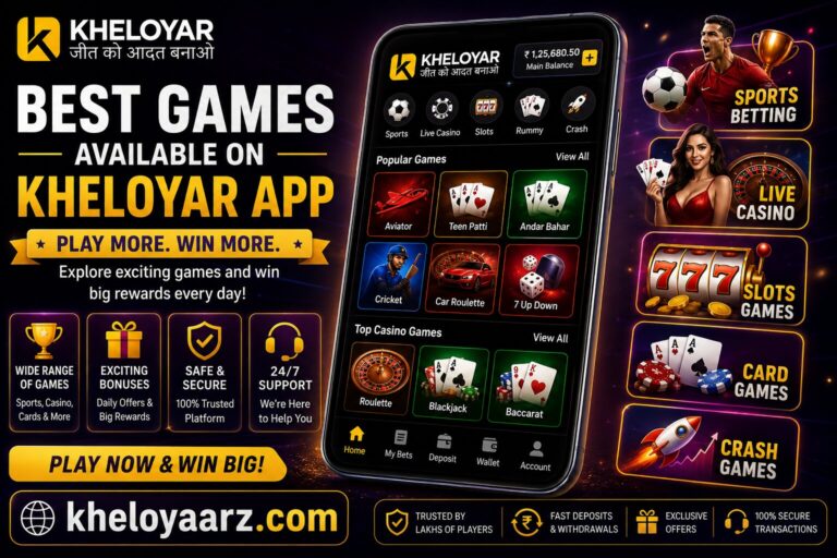 The Best Games Available on the Kheloyar App