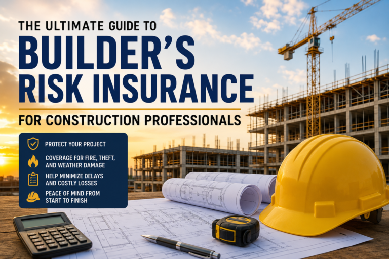 The Ultimate Guide to Builder's Risk Insurance for Construction Professionals