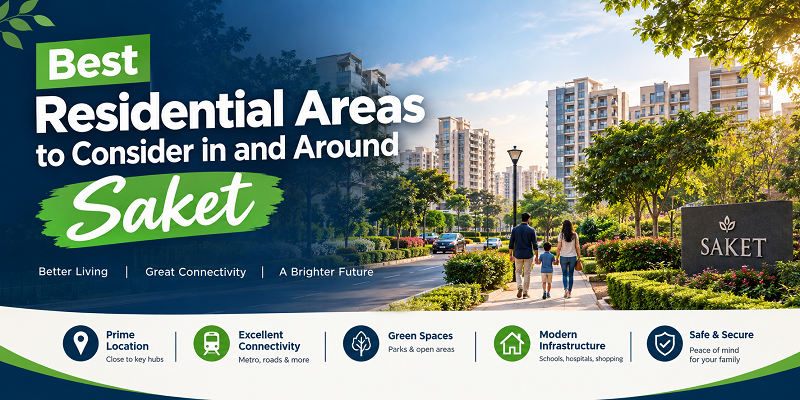 Best Residential Areas in and Around Saket
