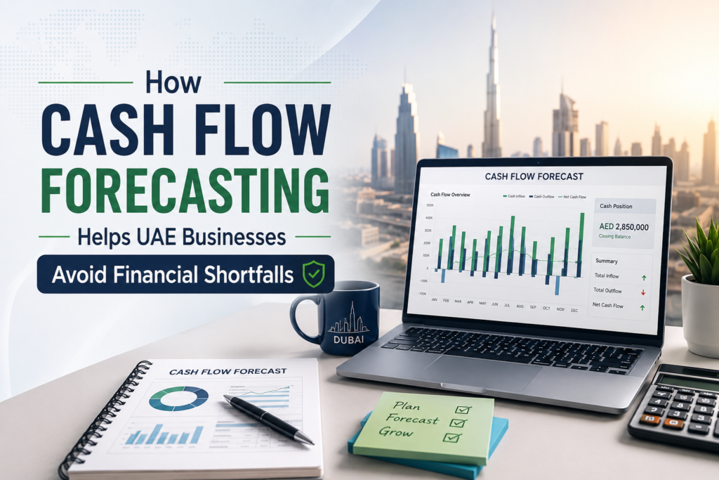Cash flow forecasting for businesses
