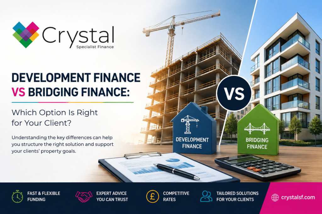 development finance vs bridging loans