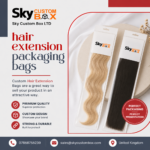 custom hair extension packaging