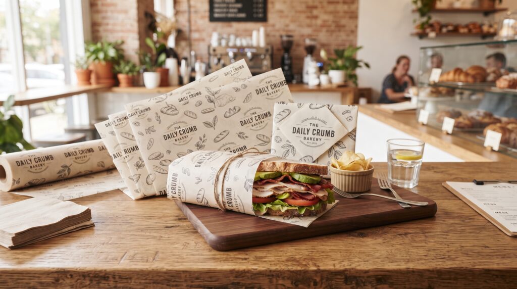 Custom deli paper