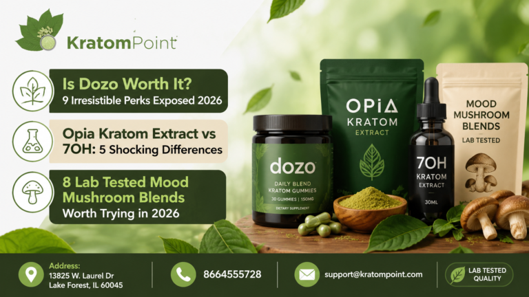 Dozo Opia Kratom Extract Mood Mushroom kratompoint