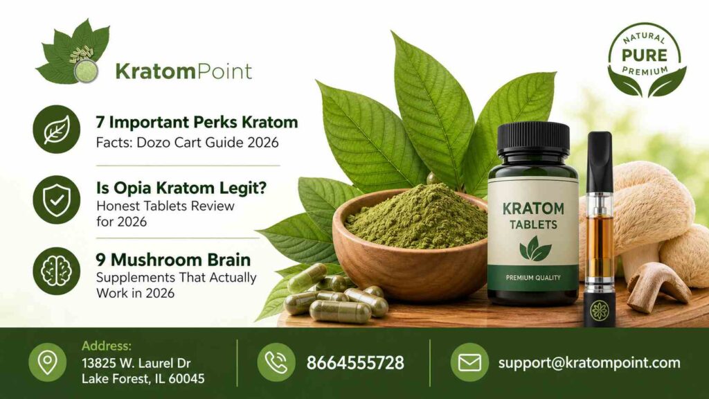Perks Kratom Opia Kratom Mushroom kratompoint.com in USA