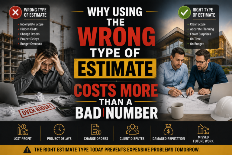 Type of Estimate Costs