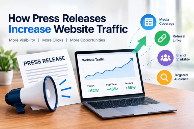 How Press Releases Increase Website Traffic