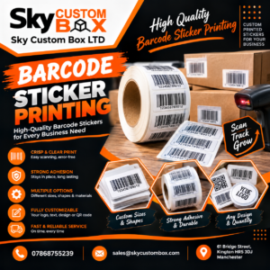 With the right design and materials, barcode sticker printing can also remain affordable for businesses that are working with limited budgets.