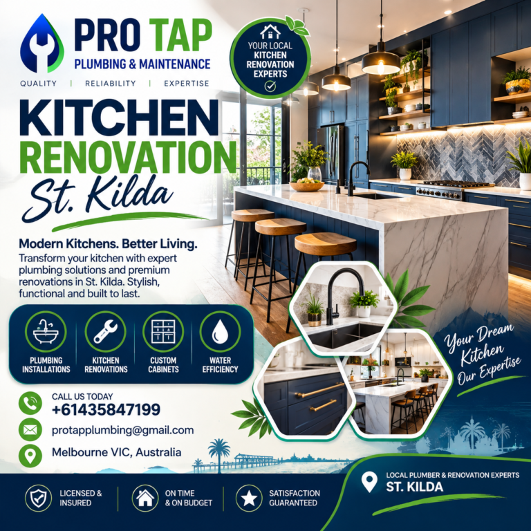 kitchen renovation st. kilda