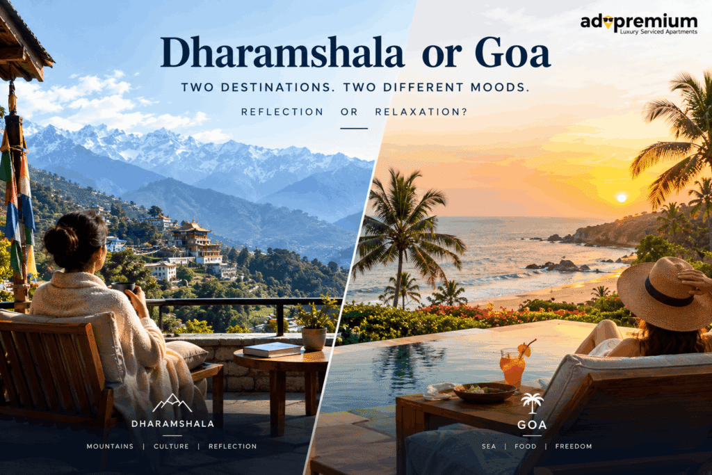 Dharamshala Vs Goa Villa Mountain Coast Retreat Guide