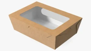 kraft cake boxes with window