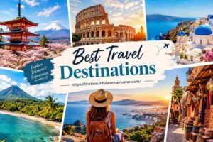 Best Travel Destinations Collage